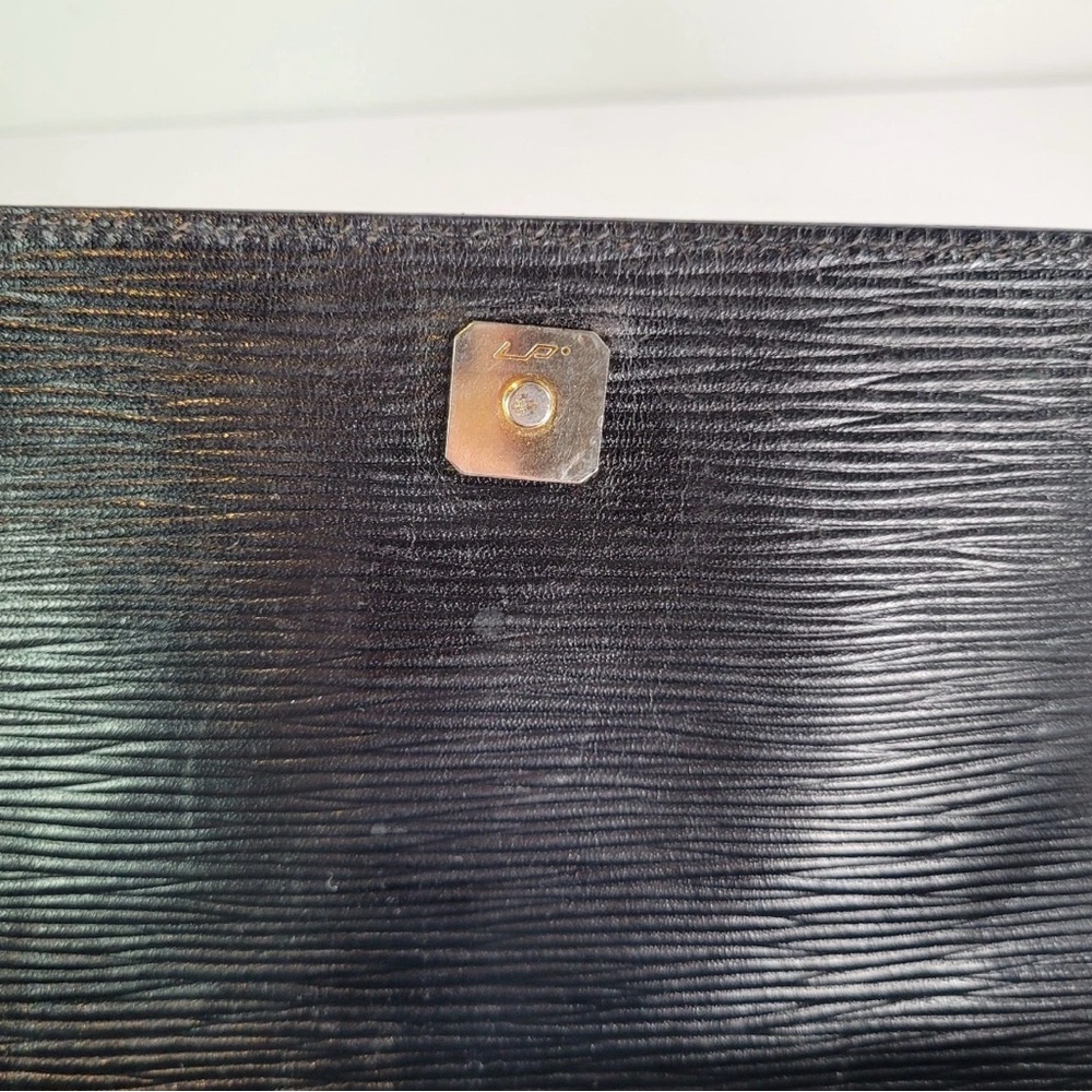 💯💯Rare Vintage Fendi Black Textured Leather Crossbody Bag - Picture 12 of 12
